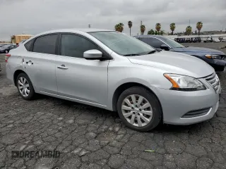 2015 Nissan Sentra SV with VIN 3N1AB7AP2FL665404, listed as a Copart auction lot 53753965 with 150,134 mi miles and Clean Title. Bid and sale history available at carsss.com. Image 4.