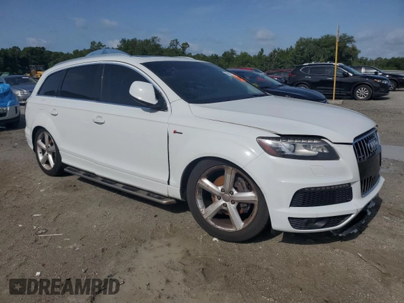 2012 Audi Q7 S line with VIN WA1DGAFE5CD006762, listed as a Copart auction lot 58447315 with 144,907 mi miles and Clean title. Bid and sale history available at DreamBid. Image 4.