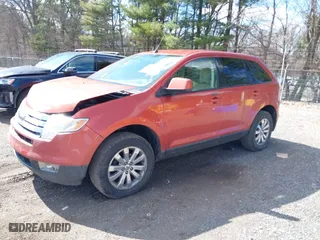2007 Ford Edge SEL with VIN 2FMDK38C77BB52602, listed as a IAAI auction lot 41806332 with 156,618 mi miles. Bid and sale history available at carsss.com. Image 2.