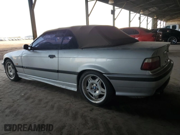 1999 BMW 3 Series M3 with VIN WBSBK0333XEC41097, listed as a Copart auction lot 42414175 with 156,232 mi miles and Clean Title. Bid and sale history available at carsss.com. Image 2.
