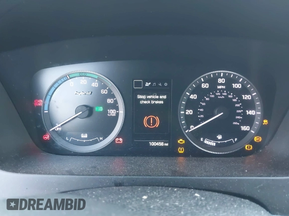 2017 Hyundai Sonata SE with VIN KMHE24L13HA055104, listed as a IAAI auction lot 41901568 with 100,456 mi miles and . Bid and sale history available at DreamBid. Image 16.