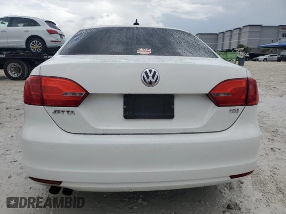 2014 Volkswagen Jetta TDI w/Premium with VIN 3VWLL7AJ2EM266867, listed as a Copart auction lot 52174475 with 73,574 mi miles and Salvage title. Bid and sale history available at DreamBid. Image 6.