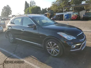 2017 Infiniti QX50 with VIN JN1BJ0RP4HM386189, listed as a Copart auction lot 69852174 with 95,390 mi miles and Salvage Title. Bid and sale history available at carsss.com. Image 4.