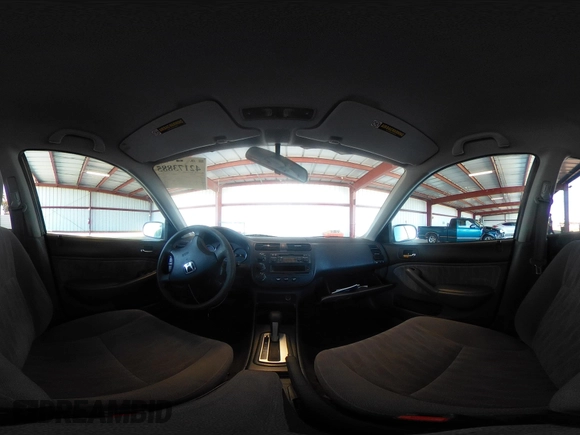 2005 Honda Civic LX with VIN JHMES16575S006171, listed as a IAAI auction lot 42173885 with 118,122 mi miles and . Bid and sale history available at DreamBid. Image 19.