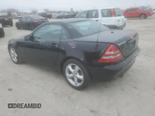 2001 Mercedes-Benz SLK 230/320 with VIN WDBKK65F41F231922, listed as a Copart auction lot 44355855 with 91,480 mi miles and Salvage title. Bid and sale history available at DreamBid. Image 2.