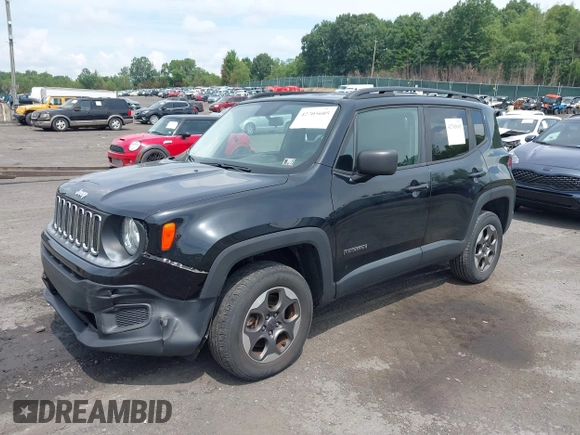 2017 Jeep Renegade Sport z VIN ZACCJBABXHPF35851, wystawiony jako IAAI lot #42705605 z przebiegiem 141 831 mil mil oraz . Historia ofert i sprzedaży dostępna na DreamBid. Obrazek 17.