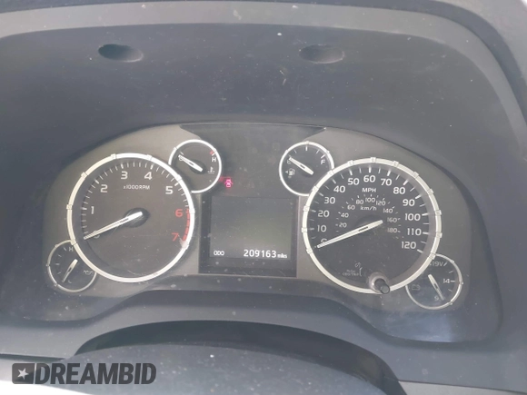 2014 Toyota Tundra 4WD Truck SR5 with VIN 5TFDW5F15EX337114, listed as a IAAI auction lot 41734727 with 209,163 mi miles. Bid and sale history available at carsss.com. Image 7.