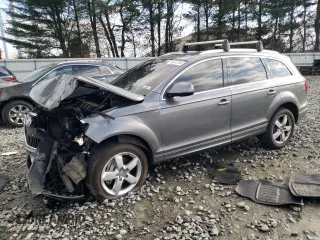 2013 Audi Q7 3.0L TDI Premium with VIN WA1CMAFE9DD000775, listed as a Copart auction lot 83447794 with 129,426 mi miles and Salvage Title. Bid and sale history available at carsss.com. Image 1.