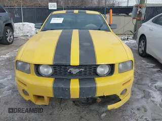 2005 Ford Mustang Deluxe with VIN 1ZVFT80N255238404, listed as a IAAI auction lot 41371727 with 150,443 mi miles. Bid and sale history available at carsss.com. Image 6.