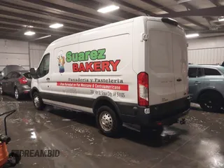 2024 Ford Transit Cargo with VIN 1FTBR2C81RKA01686, listed as a IAAI auction lot 41100566 with 74,842 mi miles and . Bid and sale history available at DreamBid. Image 3.