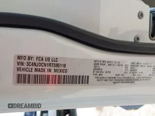 2024 Jeep Compass Limited с VIN 3C4NJDCN1RT595118, выставлен на аукционе IAAI как лот 42666248 с пробегом 42 342 миль миль и . История ставок и продаж доступна на DreamBid. Изображение 9.