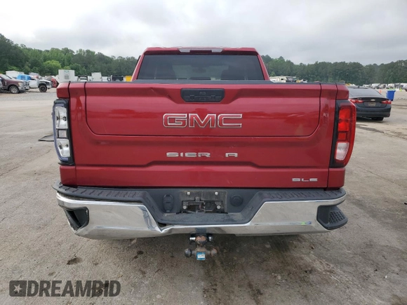 2022 GMC Sierra 1500 Limited SLE with VIN 1GTR9BED1NZ112698, listed as a Copart auction lot 53074144 with 37,216 mi miles and Salvage Title. Bid and sale history available at carsss.com. Image 6.