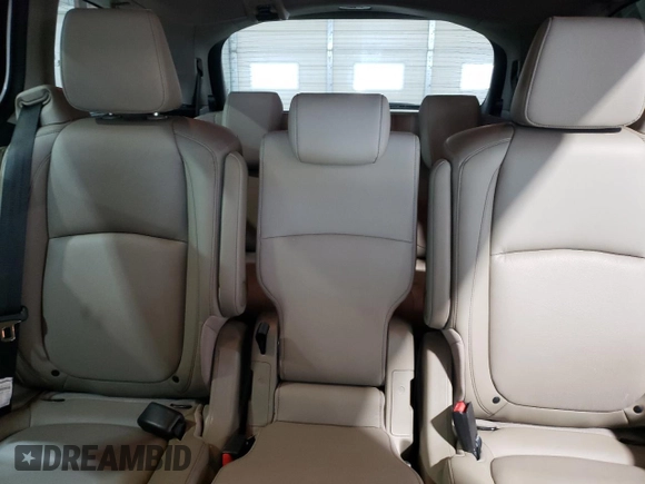 2024 Honda Odyssey EX-L with VIN 5FNRL6H68RB005052, listed as a Copart auction lot 53072325 with 34,758 mi miles and Salvage Title. Bid and sale history available at DreamBid. Image 10.