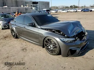 2018 BMW M3 with VIN WBS8M9C54J5K99041, listed as a Copart auction lot 43798544 with 18,972 mi miles. Bid and sale history available at carsss.com. Image 11.