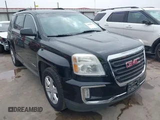 2016 GMC Terrain SLE with VIN 2GKALNEK1G6246483, listed as a IAAI auction lot 41898671 with 158,507 mi miles. Bid and sale history available at carsss.com. Image 1.
