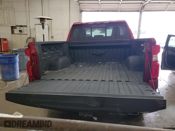 2024 Chevrolet Silverado 1500 LTZ with VIN 1GCUDGED4RZ266348, listed as a Copart auction lot 42705115 with 14,826 mi miles and Salvage Title. Bid and sale history available at DreamBid. Image 6.