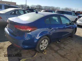2018 Kia Forte LX with VIN 3KPFK4A75JE188417, listed as a Copart auction lot 47139865 with 77,150 mi miles and Salvage Title. Bid and sale history available at carsss.com. Image 3.