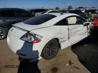 2008 Mitsubishi Eclipse GS with VIN 4A3AK24F08E002318, listed as a Copart auction lot 72438314 with 171,399 mi miles and Salvage Title. Bid and sale history available at carsss.com. Image 3.