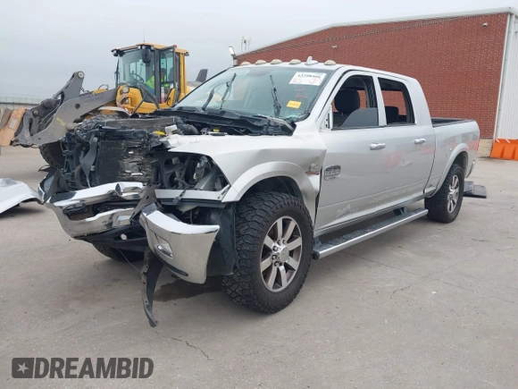 2013 Ram 2500 Longhorn with VIN 3C6UR5PL3DG542920, listed as a IAAI auction lot 42298466 with Not provided miles and . Bid and sale history available at DreamBid. Image 2.