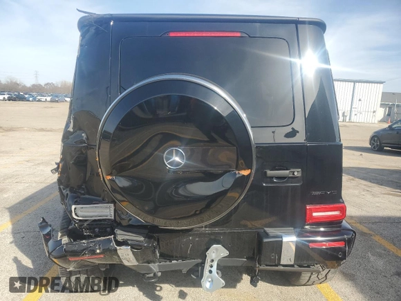 2023 Mercedes-Benz G 550 with VIN W1NYC6BJ2PX475145, listed as a Copart auction lot 49867455 with Not Provided miles and Salvage Title. Bid and sale history available at DreamBid. Image 6.