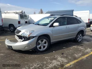 2004 Lexus RX 330 with VIN JTJGA31U440035576, listed as a Copart auction lot 45578115 with 0 mi miles and Salvage Title. Bid and sale history available at carsss.com. Image 1.