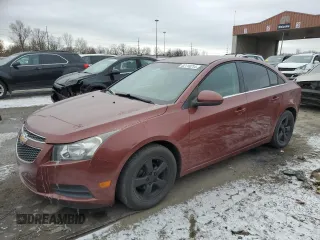 2012 Chevrolet Cruze LT w/1LT with VIN 1G1PF5SC9C7331018, listed as a Copart auction lot 82116214 with 189,849 mi miles and Salvage Title. Bid and sale history available at carsss.com. Image 1.