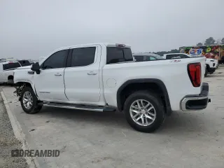 2022 GMC Sierra 1500 SLT with VIN 3GTU9DED8NG157157, listed as a Copart auction lot 48980055 with 94,065 mi miles and Salvage Title. Bid and sale history available at DreamBid. Image 2.
