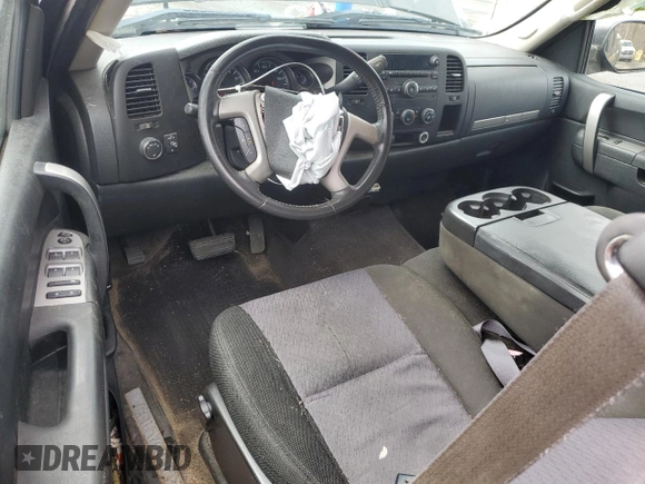 2010 Chevrolet Silverado 1500 LT with VIN 1GCSKSE38AZ186997, listed as a Copart auction lot 52300975 with 107,464 mi miles and Salvage Title. Bid and sale history available at DreamBid. Image 8.
