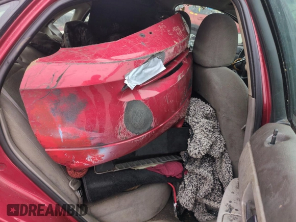 2001 Ford Taurus LX with VIN 1FAFP52UX1A176008, listed as a Copart auction lot 58983935 with 123,985 mi miles and Salvage title. Bid and sale history available at DreamBid. Image 10.