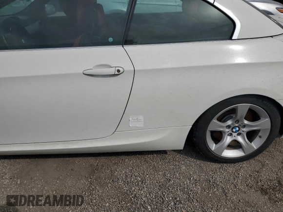 2013 BMW 3 Series 335i with VIN WBADX7C53DJ589247, listed as a Copart auction lot 76715834 with 59,073 mi miles and Salvage Title. Bid and sale history available at DreamBid. Image 12.