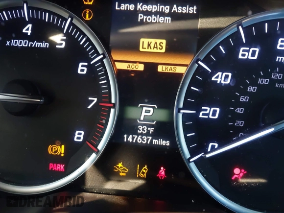 2018 Acura MDX with VIN 5J8YD3H31JL008083, listed as a IAAI auction lot 41386666 with 147,637 mi miles and . Bid and sale history available at carsss.com. Image 16.