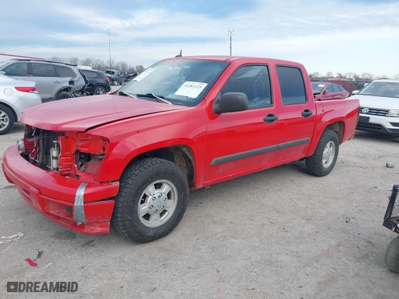 2008 Chevrolet Colorado LT w/1LT with VIN 1GCCS139188179668, listed as a IAAI auction lot 41281125 with 130,617 mi miles. Bid and sale history available at carsss.com. Image 18.
