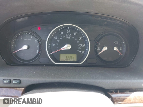 2006 Hyundai Sonata GLS with VIN 5NPEU46F76H077442, listed as a IAAI auction lot 41902475 with 204,978 mi miles and . Bid and sale history available at DreamBid. Image 15.