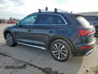 2022 Audi Q5 S line Premium Plus with VIN WA1EAAFYXN2088065, listed as a Copart auction lot 57692385 with 51,313 mi miles and Salvage title. Bid and sale history available at DreamBid. Image 2.