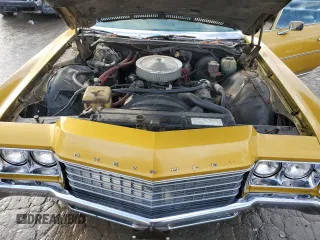 1971 Chevrolet Impala с VIN 1646911161106, выставлен на аукционе Copart как лот 80733654 с пробегом 53 185 миль миль и Списание • Salvage title. История ставок и продаж доступна на DreamBid. Изображение 11.