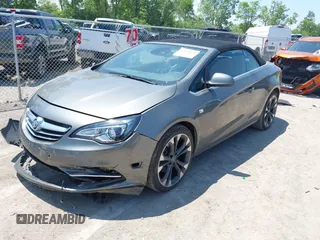 2018 Buick Cascada Premium with VIN W04WH3N50JG051185, listed as a IAAI auction lot 42618570 with 64,216 mi miles and . Bid and sale history available at DreamBid. Image 2.
