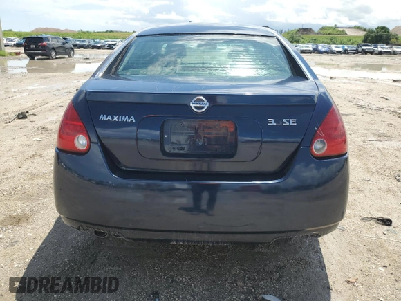 2006 Nissan Maxima 3.5 SE with VIN 1N4BA41E36C860799, listed as a Copart auction lot 71220284 with 149,000 mi miles and Salvage Title. Bid and sale history available at carsss.com. Image 6.