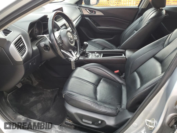 2017 Mazda 3 Touring with VIN 3MZBN1V77HM120387, listed as a Copart auction lot 61496775 with 95,432 mi miles and Salvage title. Bid and sale history available at DreamBid. Image 7.