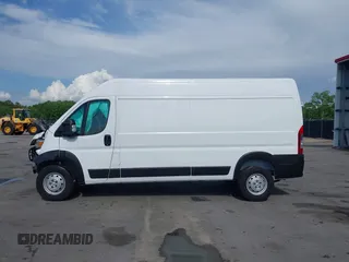 2023 Ram ProMaster Cargo with VIN 3C6MRVHG7PE509176, listed as a IAAI auction lot 42069332 with 72,976 mi miles. Bid and sale history available at carsss.com. Image 15.