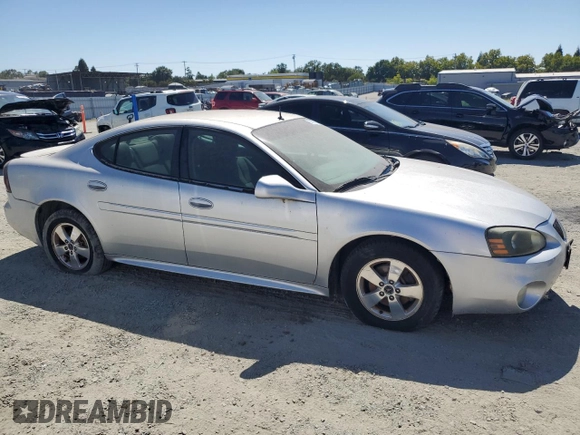 2005 Pontiac Grand Prix with VIN 2G2WP522551286641, listed as a Copart auction lot 63907535 with 148,938 mi miles and Clean title. Bid and sale history available at DreamBid. Image 4.