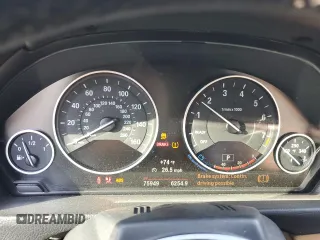 2016 BMW 4 Series 428i with VIN WBA3V7C57G5A28065, listed as a Copart auction lot 47091245 with 75,949 mi miles and Salvage title. Bid and sale history available at DreamBid. Image 9.