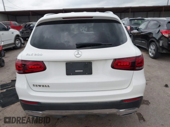 2022 Mercedes-Benz GLC 300 with VIN W1N0G8DB6NG056621, listed as a IAAI auction lot 42160415 with 68,854 mi miles and . Bid and sale history available at DreamBid. Image 16.