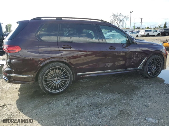 2022 BMW X7 ALPINA XB7 with VIN 5UXCX6C14N9K25149, listed as a Copart auction lot 45928304 with 11,717 mi miles. Bid and sale history available at carsss.com. Image 3.