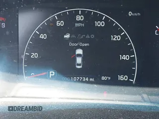 2015 Kia Cadenza Premium with VIN KNALN4D76F5195656, listed as a IAAI auction lot 41803974 with 107,734 mi miles. Bid and sale history available at carsss.com. Image 7.