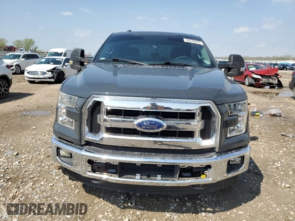 2017 Ford F-150 XL with VIN 1FTFW1EG1HKD84861, listed as a Copart auction lot 53376675 with 117,301 mi miles and Salvage title. Bid and sale history available at DreamBid. Image 5.