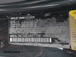 2014 BMW M6 z VIN WBSLZ9C58ED651156, wystawiony jako IAAI lot #41526192 z przebiegiem 90 642 mil mil oraz . Historia ofert i sprzedaży dostępna na DreamBid. Obrazek 9.