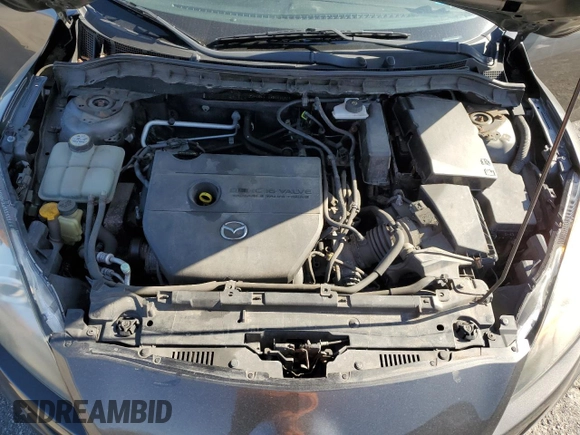 2011 Mazda Mazda3 i Touring with VIN JM1BL1VG1B1901676, listed as a Copart auction lot 48125475 with 106,613 mi miles and Salvage Title. Bid and sale history available at carsss.com. Image 12.