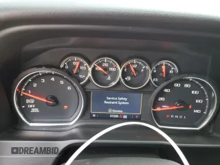2019 Chevrolet Silverado 1500 RST with VIN 1GCRYEED5KZ230298, listed as a Copart auction lot 82813134 with 57,280 mi miles and Salvage Title. Bid and sale history available at DreamBid. Image 9.