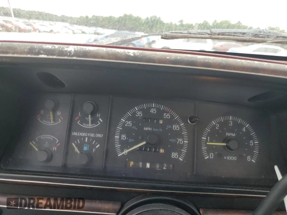 1990 Ford F-150 z VIN 1FTDF15N7LNB38801, wystawiony jako Copart lot #59738475 z przebiegiem 273 718 mil mil oraz Czysty tytuł • Clean title. Historia ofert i sprzedaży dostępna na DreamBid. Obrazek 9.