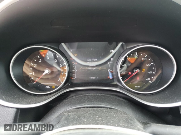 2021 Jeep Compass Limited z VIN 3C4NJDCB0MT547365, wystawiony jako Copart lot #60162625 z przebiegiem 48 180 mil mil oraz Nie do naprawy • Non repairable. Historia ofert i sprzedaży dostępna na DreamBid. Obrazek 9.